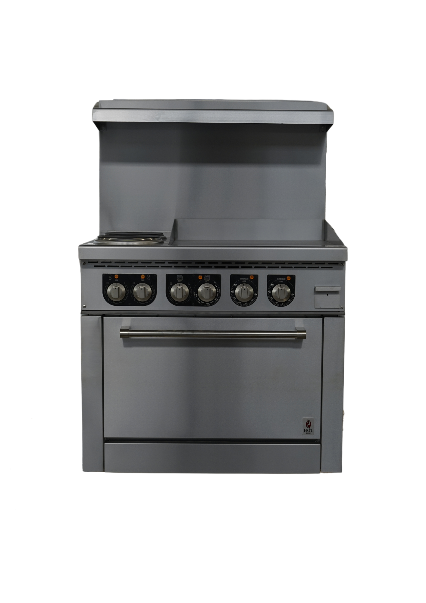 Electric Range 36" (2 burner + 24"Griddle) -HZ-ER36-24G