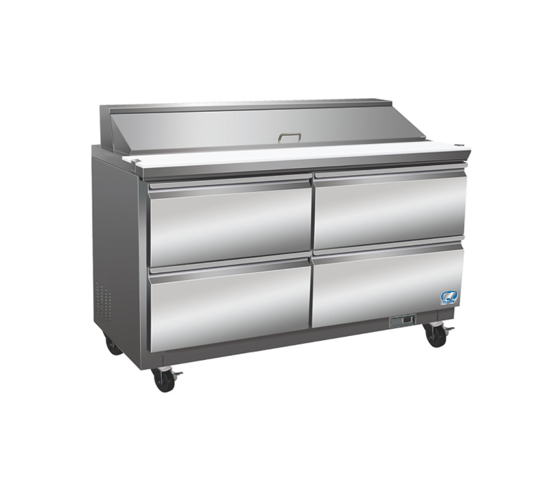 Sandwich Salad Prep With 4 drawers COLDZONE-60ST-4D