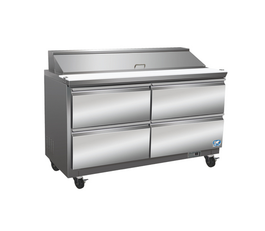 Sandwich Salad Prep With 4 drawers COLDZONE-60STM-4D